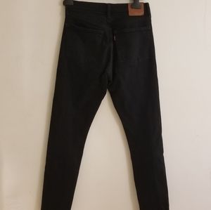 Levi's W25, L30 501 Black Skinny Jeans